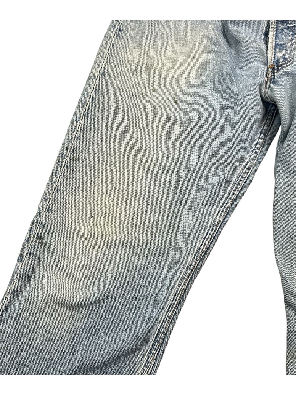 Vintage Levi’s 501 button fly 90s straight leg jeans 32 x 28 made in Mexico - Picture 7 of 10